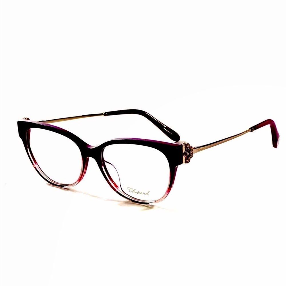 Chopard  VCH325S  0AQ8  Burgundy Gradient  Eyeglasses New Authentic